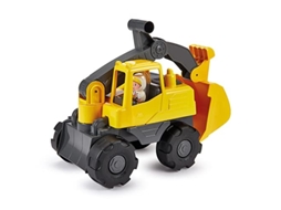 Escavadeira De Brinquedo Ecoiffier Com Figura 35,5 Cm Amarela