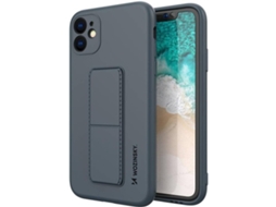 Capa Apple iPhone 11 Pro Max LMOBILE Silicona Trasera Azul