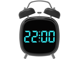 Despertador Digital Portátil Com Luz Led E Som |