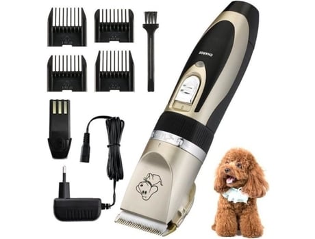 Aparador de pelos para cães sem fio recarregável para animais de estimação tosquiadeira MONDPALAST