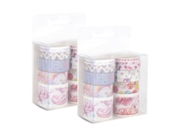 Cinta De Enmascarar Com Padrão De Unicórnios Para Decoração Manual Diy Scrapbooking 2 Caixas