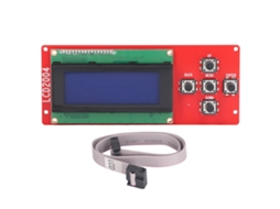 Módulo De Controle Lcd Para Impressora 3d Smart Controller Com Cabo Flexível 5 Pinos Para Anet A8 A4 A2 A6‑l E2