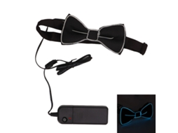 2026altiro-corbata De Lazo Led De Poliéster E Plástico Com Cabo De Cobre Ajustável Para Festa, Baile, Festival E Clube Azul