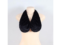 Sujetador Toalla Tata Para Mujer Crop Confortable De Poliéster Verde Suave De Cuello Envolvente Negro