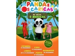 Bilhete PANDA E OS CARICAS - NA SELVA O MUSICAL|COIMBRA