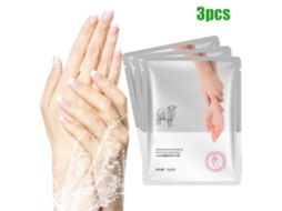 Máscaras De Mãos Exfoliantes E Hidratantes 3/5 Pares Com Extração De Leite De Cabra Mel E Niacinamida