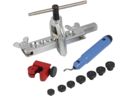 Kit de ferramentas para flangeamento Duplo e corte de tubos Freio com armazenamento robusto