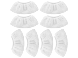 Toalhas de microfibra para Kärcher, 8 unidades, laváveis e reutilizáveis, para modelos SC 2,3,4,5 S/MARCA