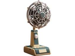 Ventilador De Mão Recarregável, Dobrável E Portátil Para Mesa.