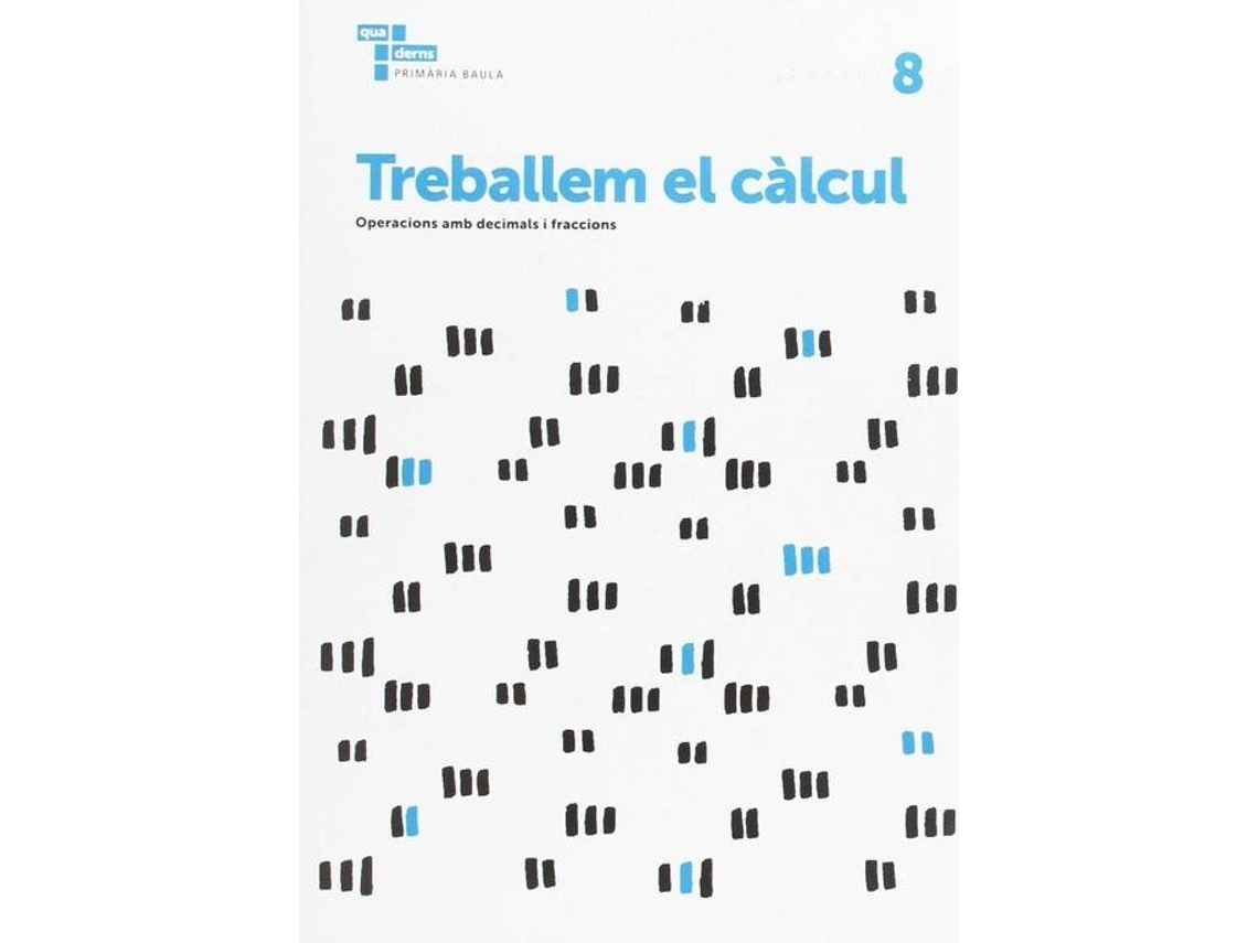 Livro Traballem El Calcul 8. Primaria