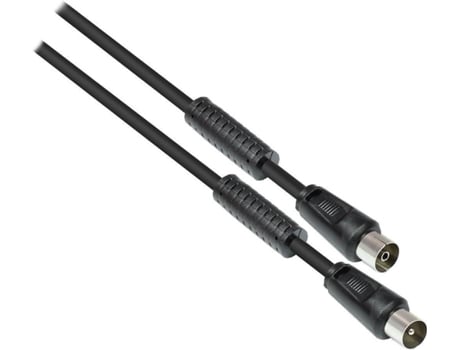 Cabo de Antena ALCASA (Coaxial - 3 m - Preto)