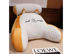 Leia Almofada Para Encosto De Cama Apoio Lombar Apoio De Braço Almofada Espreguiçadeira Almofada Laranja A Slowmoose