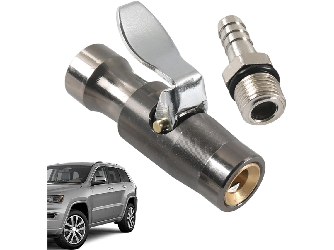Adaptador De Inflação De Pneus Robusto, À Prova De Vazamentos E Flexível (metal)