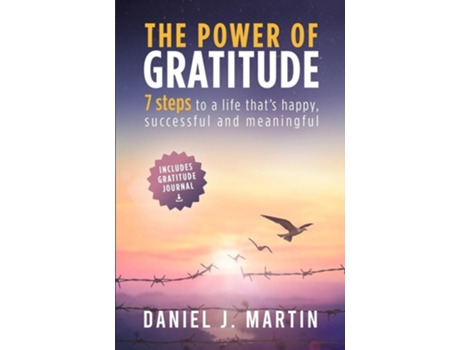 Livro The power of gratitude 7 steps to a happier, more successful and more meaningful life de Daniel J Martin (Inglês)