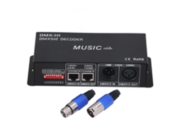 Decodificador DMX ajustável Primerox RGB de 3 canais para bares e hotéis | S/BRAND