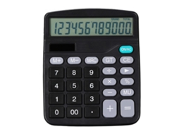 2026 calculadora de Mesa 12 Dígitos com Tela Lcd Grande Botões Grandes Solar e Bateria para Escola Escritório Casa Alunos Contadores
