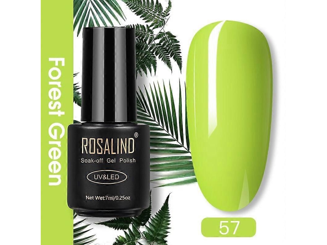 Esmalte em Gel Rosalind da Série Glitter, Vernizes em Gel para Manicure, Removível com Lâmpada UV, Unhas Artísticas, Esmalte em Gel Semi-Permanente GOKOCO