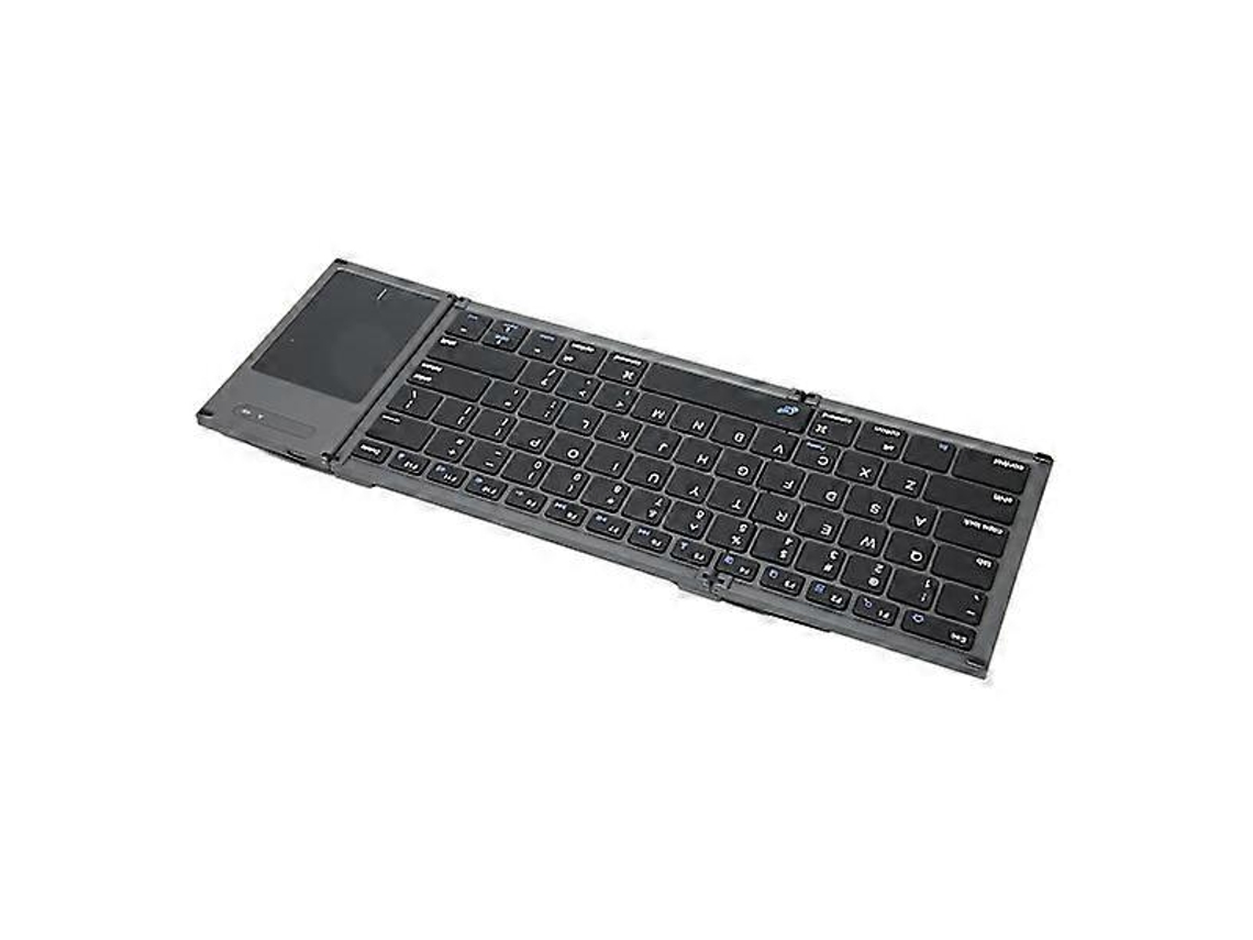 Teclado Portátil Bluetooth Dobrável Com Touchpad Para Viagens, Compatível Com Os X, Android E Windows. Nostalgia88