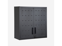 Armário Alto Para Armazenamento De Garagem, Preto Sweeek