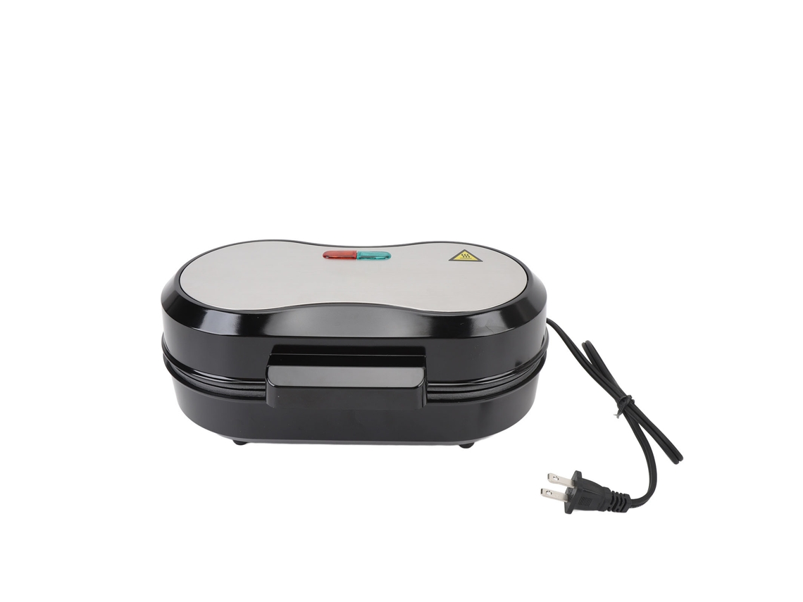 Maker de omelete e panquecas mini duas non stick grelha elétrica pequena 850w 110v plug US