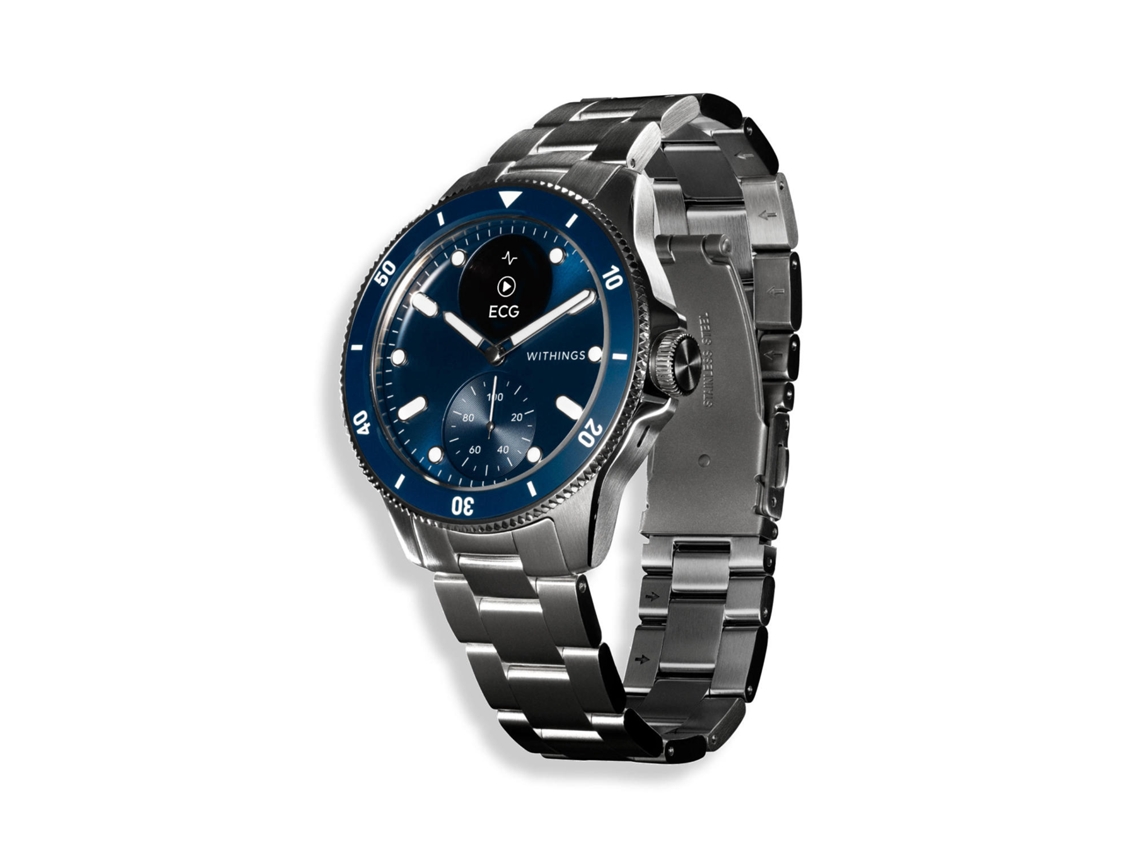 RELÓGIO desportivo WITHINGS SCANWATCH NOVA AZUL