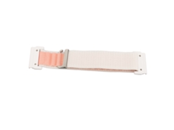 2026 cinta de Relógio de Nylon Ajustável de 26mm Branco Rosa