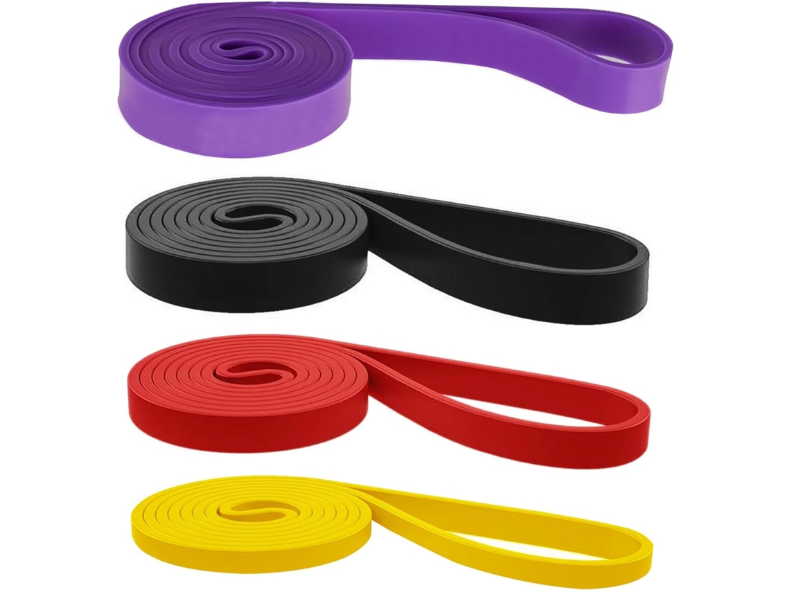 Conjunto Pulseiras Resistência Diferentes Níveis, para Fitness/yoga/pilates/treino Força, Unissex ZYBLSSBB
