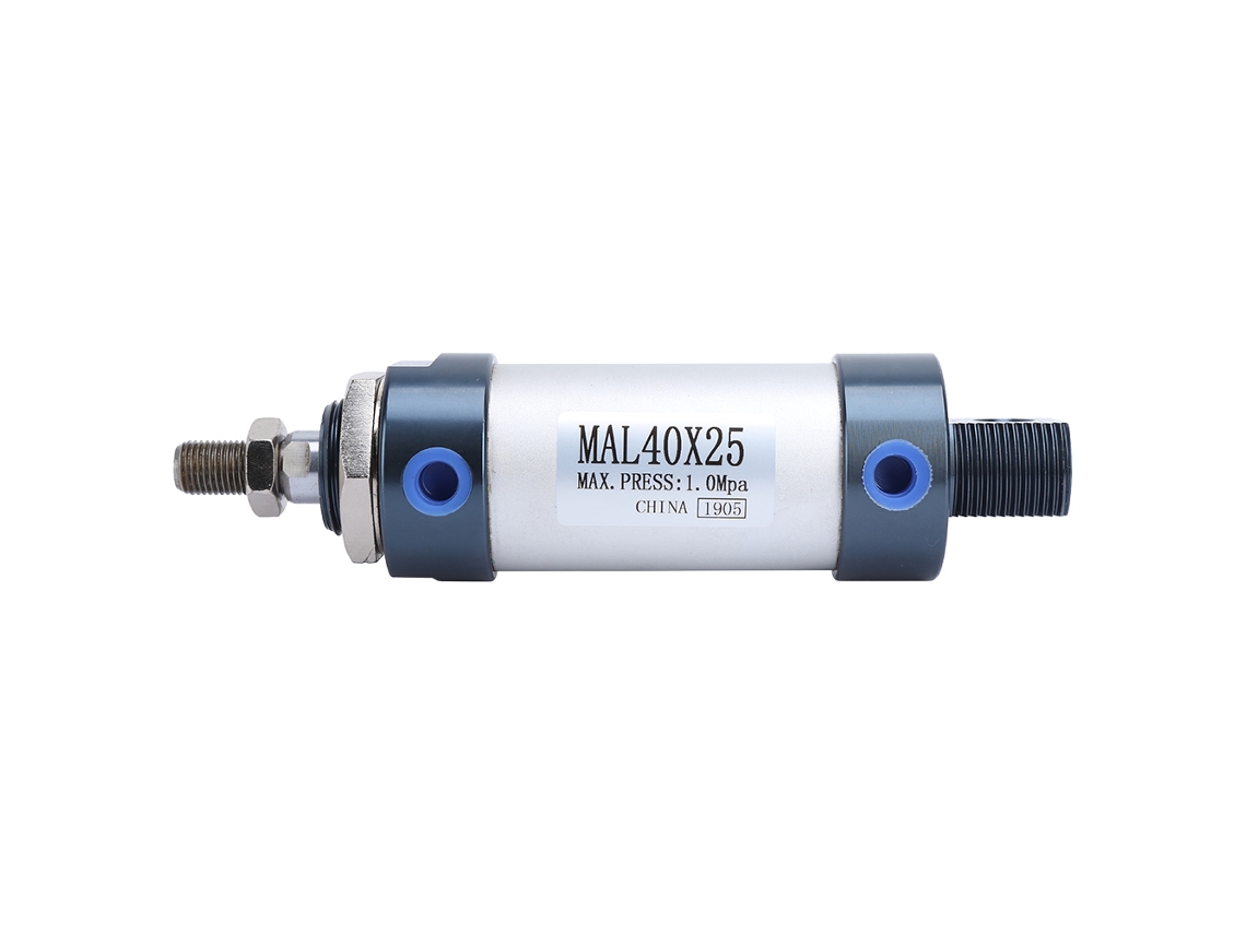 Laxiscreed Cilindro Pneumático Duplo-ativo De 40mm Com Biela Única E Curso De 25mm