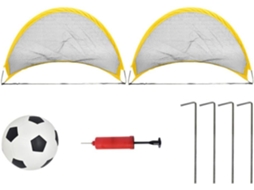 Gol de Futebol Dobrável de Brinquedo SFUSHOS com Rede Grande e Portátil de 65 Cm para Crianças, Esportes ao Ar Livre