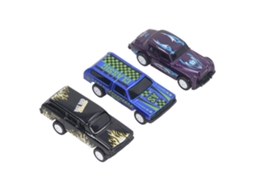 3 Peças Brinquedo De Carro Com Recuo Modelos Veiculares Simulados Exquisitos Divertidos Para Crianças Acima De 3 Anos
