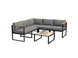 Conjunto Sofá Jardim Contemporâneo 6 Peças,alumínio PENGJIANG SHOP