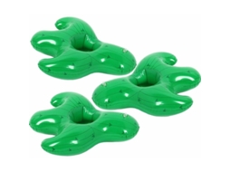 Conjunto De 3 Porta-copos Infláveis ​​para Piscina, Estilo Cacto, Para Uso No Verão.