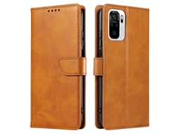 Capa Flip Para Celular Com Estampa De Bezerrocáqui - Redmi 13 4g