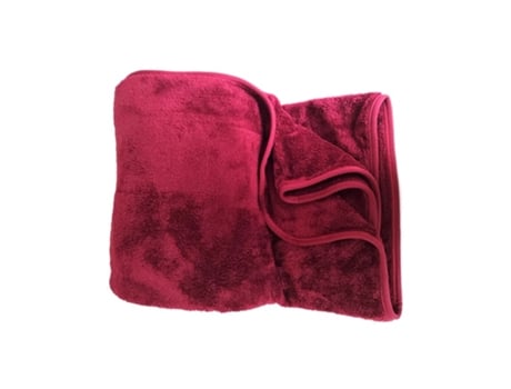 Manta Xadrez Liso M`DECO (Bordeaux - 150X200cm)