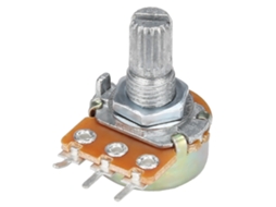 50 Potenciômetros Rotativos Lineares WH148 B500K Ajustável 15mm S/MARCA