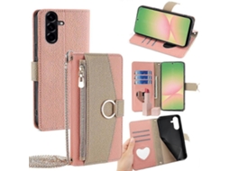 Capa De Celular Transversal De Couro Com Textura De Lichia