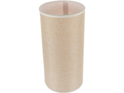 Tambor de Linho Natural 14x28cm para Candeeiro de Mesa e de Pé com Casquilho E27 SFUSHOS