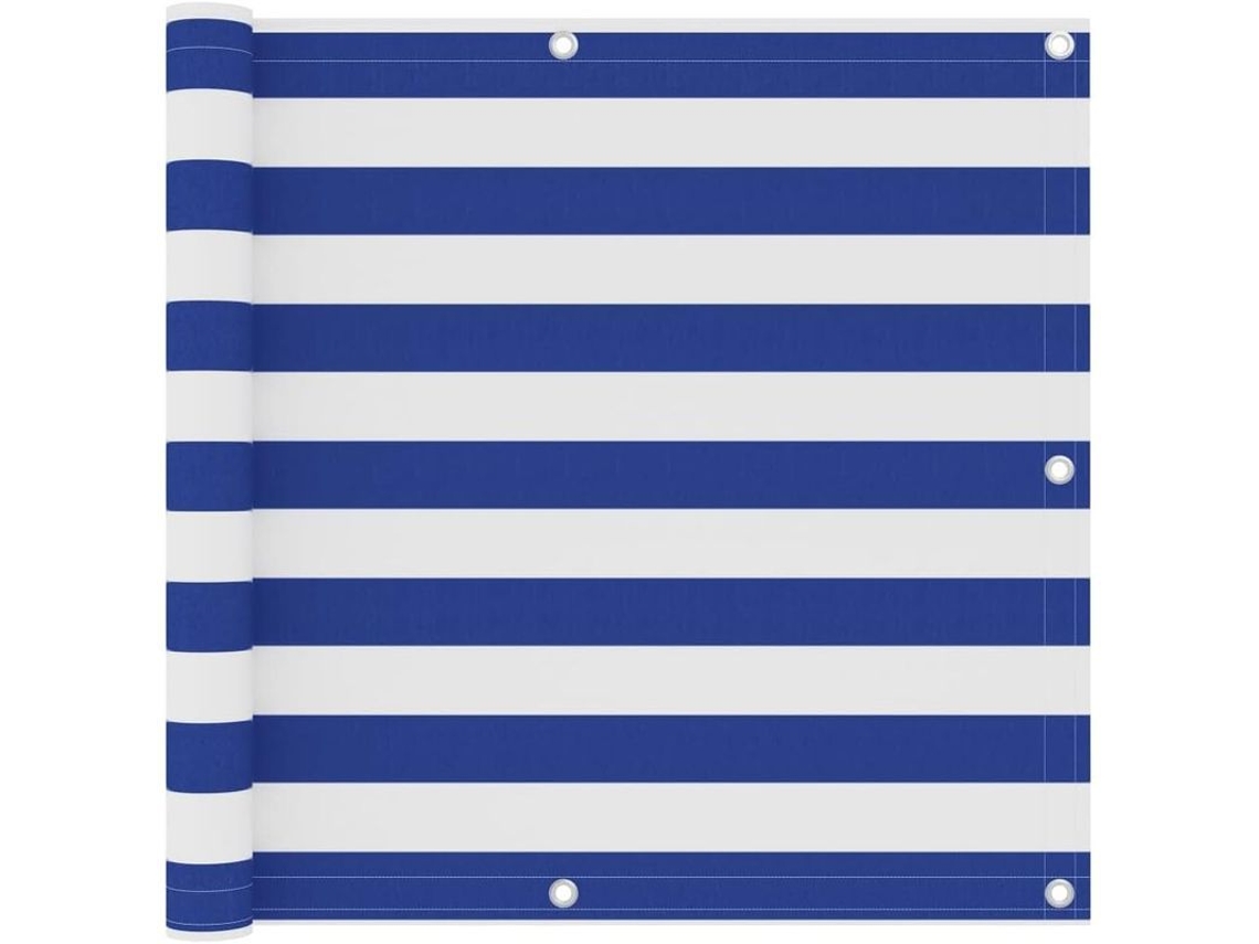 Tela de privacidade NOVA LINE HDPE, resistente a UV, 90x600cm, com cabos