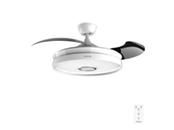 Ventilador De Teto Cecotec Energysilence Aero 4360 Com Som Invisível, Luz Led E Alto-falante. 35w, Alto-falante Bluetooth