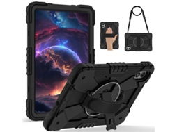 Capa Para Lenovo Idea Tab Pro Gen 2 13“ , Com Suporte Giratório E Alça Ombro, Suporte Para Caneta Integrado Preto Hexinyigjly