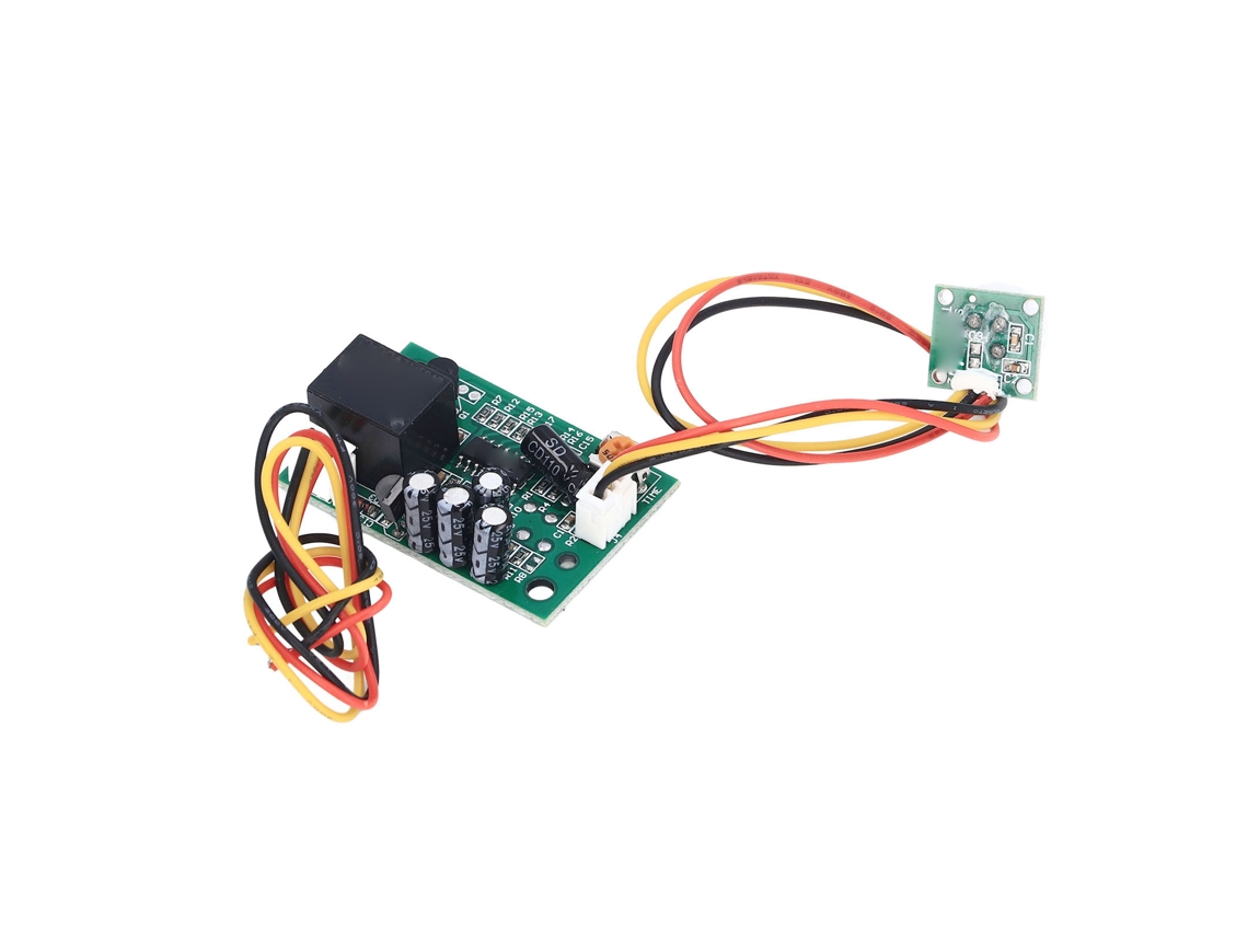 Módulo sensor de movimento PIR 12V CC saída de relé interruptor infravermelho TAD 758