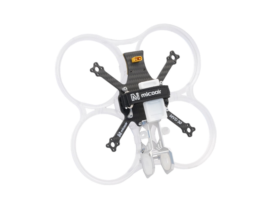 Kit Frame Microair Mvd30 136mm 3 Polegadas Nariz Cnc 4 6s Fibra Carbono Compatível Dji O4 / O4 Pro Drones Rc Whoop Fpv MDUG