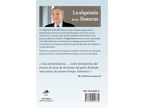 Livro La Alquimia De Las Finanzas de George Soros (Espanhol)