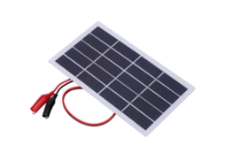 Painel Solar Diy 2w 5v com Clip Leve