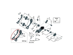 Shimano Pulley Carrier Interior Xtr M9000 Sgs 11s