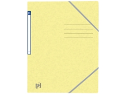 Pasta de Canto OXFORD Top File Din A4 Amarelo Pastel