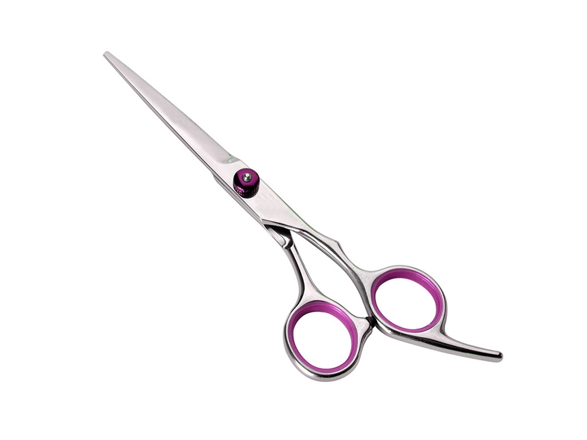 Tesoura de Corte de Cabelo Tesoura de Cabelo Profissional 6.5 Polegadas Borda Direita Barbeiro Salão de Beleza JEDBESETZT