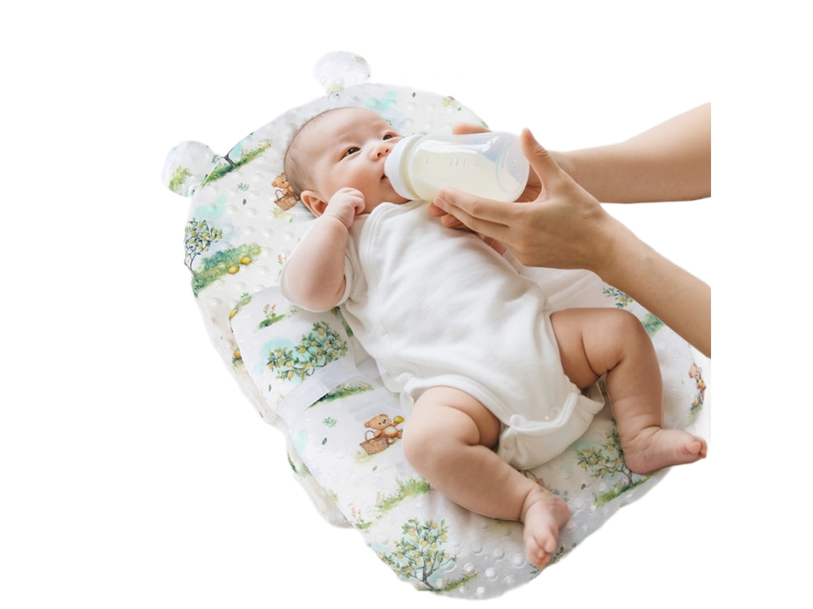 Almofada Anti-rolamento E Refluxo Para Bebés Verde