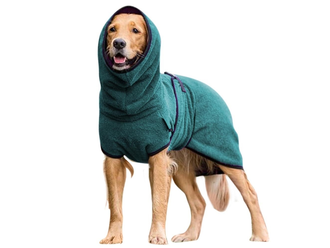 Suéter Grosso Para Cachorro Com Capuz