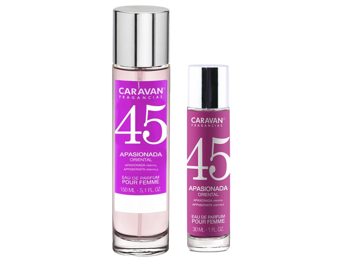 Conjunto de Perfume Feminino Nº45 150Ml30Ml CARAVAN